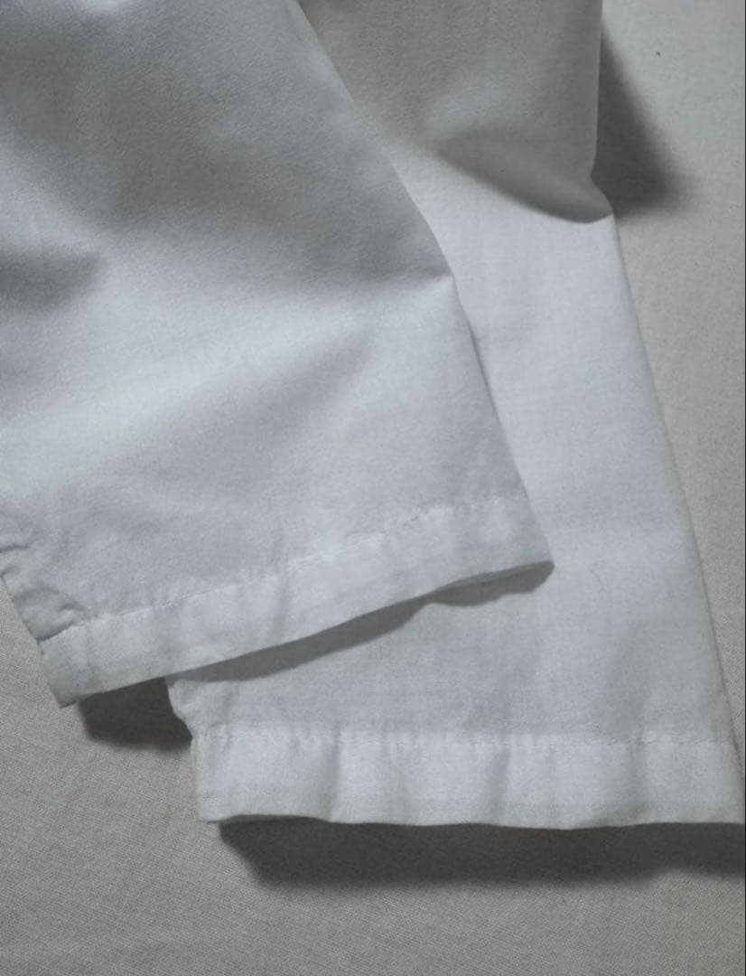 mizuiro ind レーススタンドカラーワイドシャツ