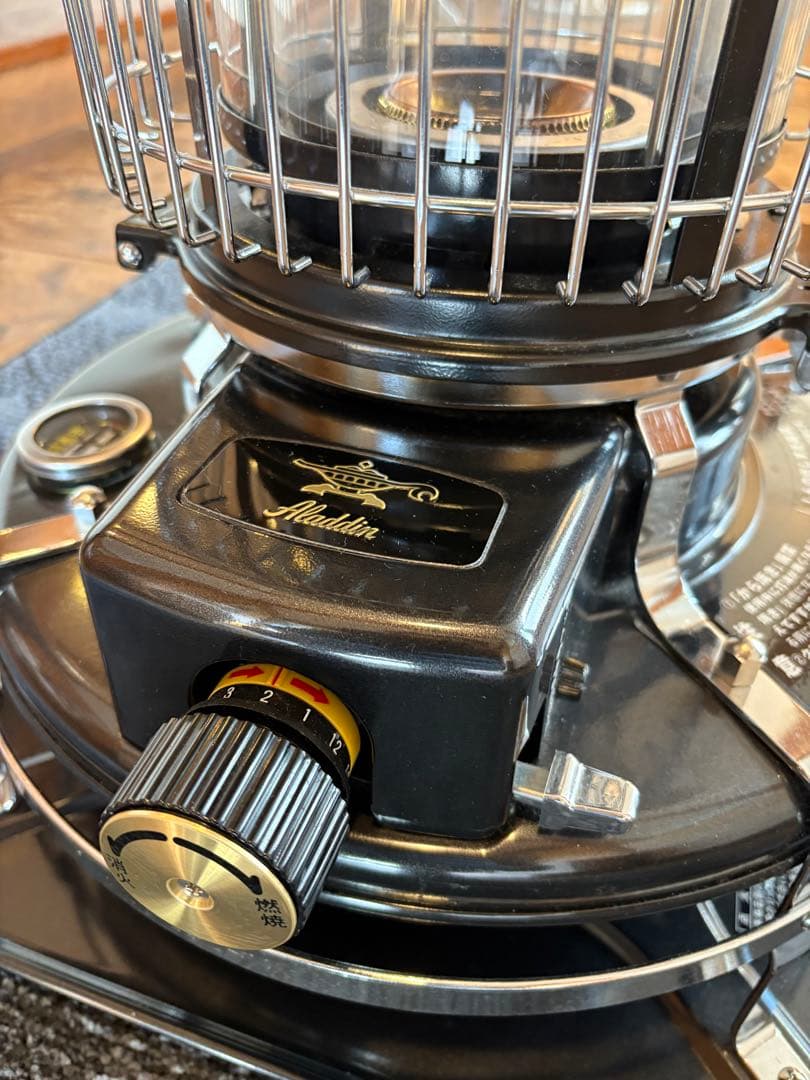 美品 アラジン ブルーフレームヒーター BF3912(K) 引き取り限定