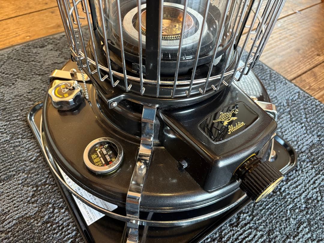 美品 アラジン ブルーフレームヒーター BF3912(K) 引き取り限定