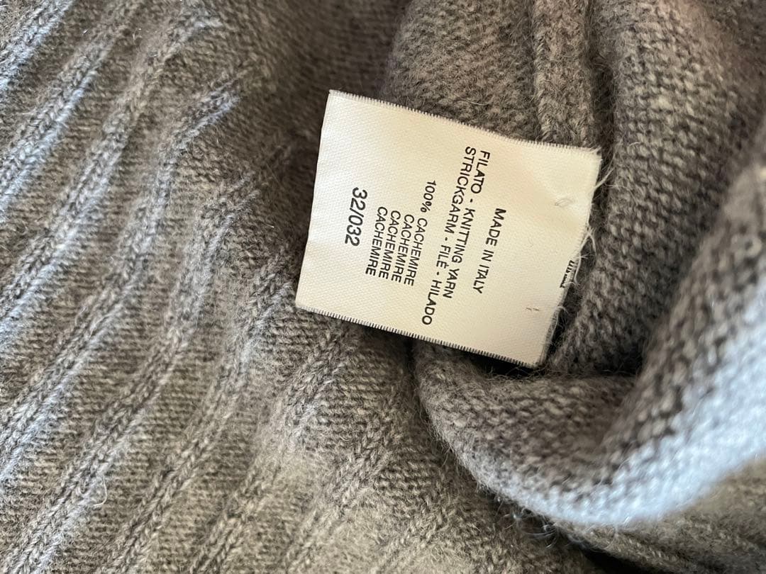 あ*こ様 最高峰マックスマーラMaxMara グレー Mカシミヤ100%