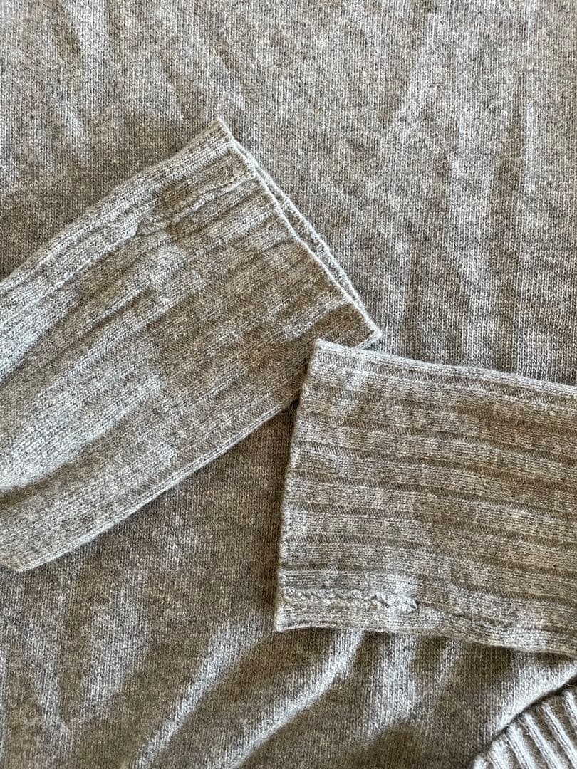 あ*こ様 最高峰マックスマーラMaxMara グレー Mカシミヤ100%