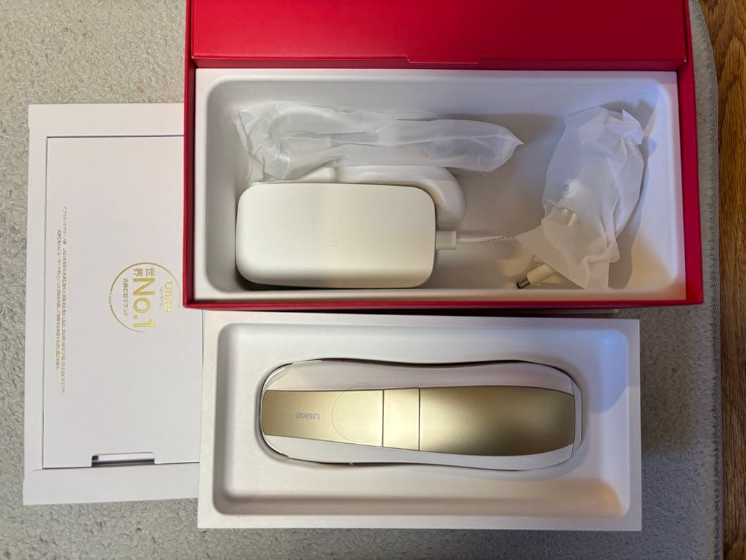 Ulike Eliku Air 10 脱毛器 充電器付き