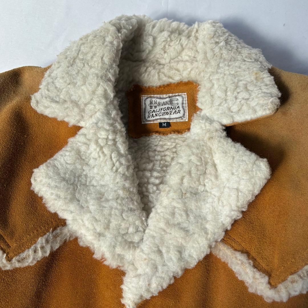 エイチバーシー H BAR C RANCHWEAR スウェード ランチコート