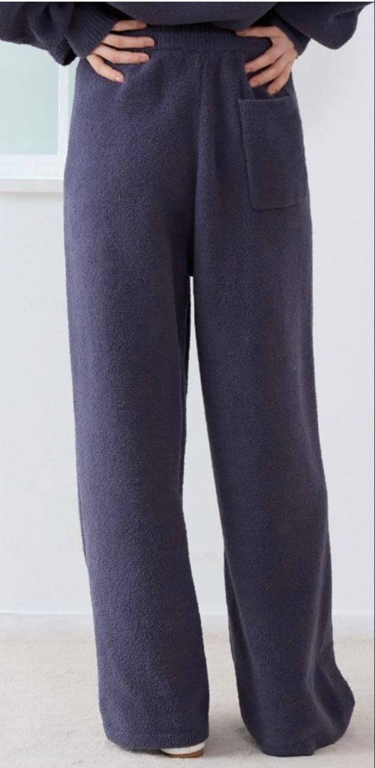 gelato piqueシーズージャガードプルオーバー＆ベビモコロングパンツ