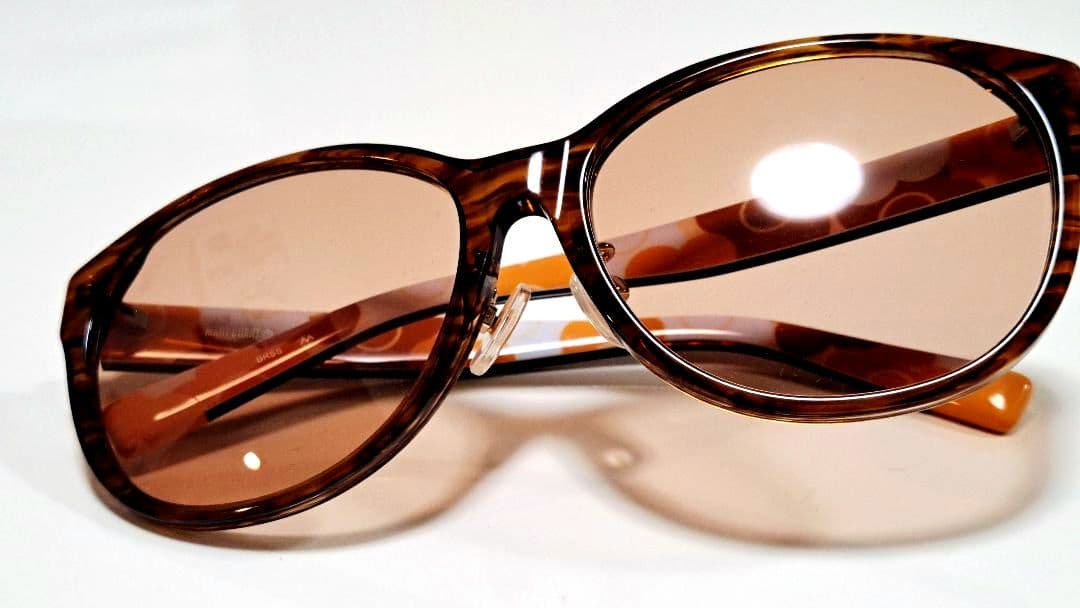 【新品】マリー・クワント サングラス ライトブラウン