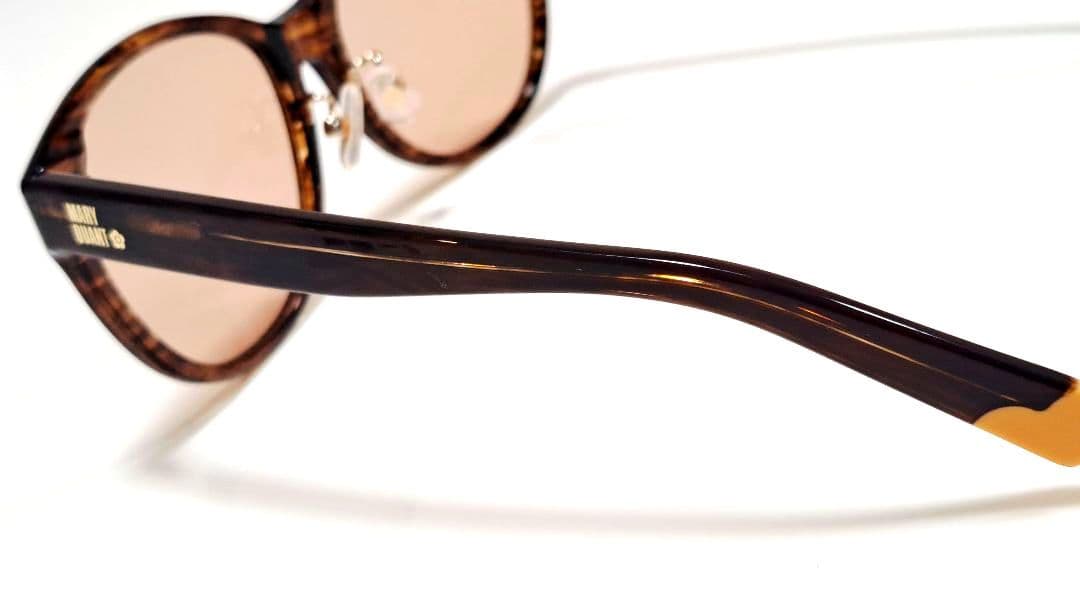 【新品】マリー・クワント サングラス ライトブラウン