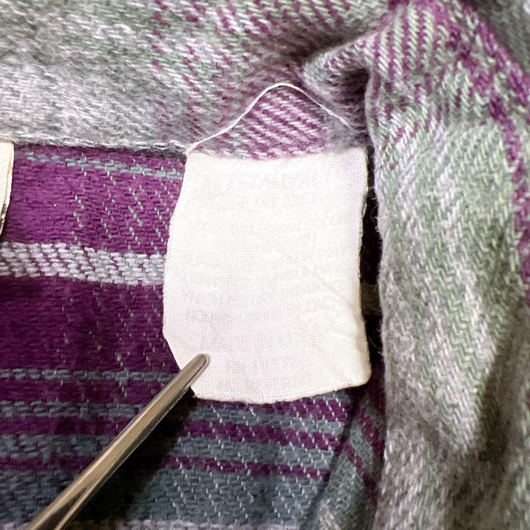 1*6様 FIVE BROTHER Tallman 90sフランネルシャツ XL