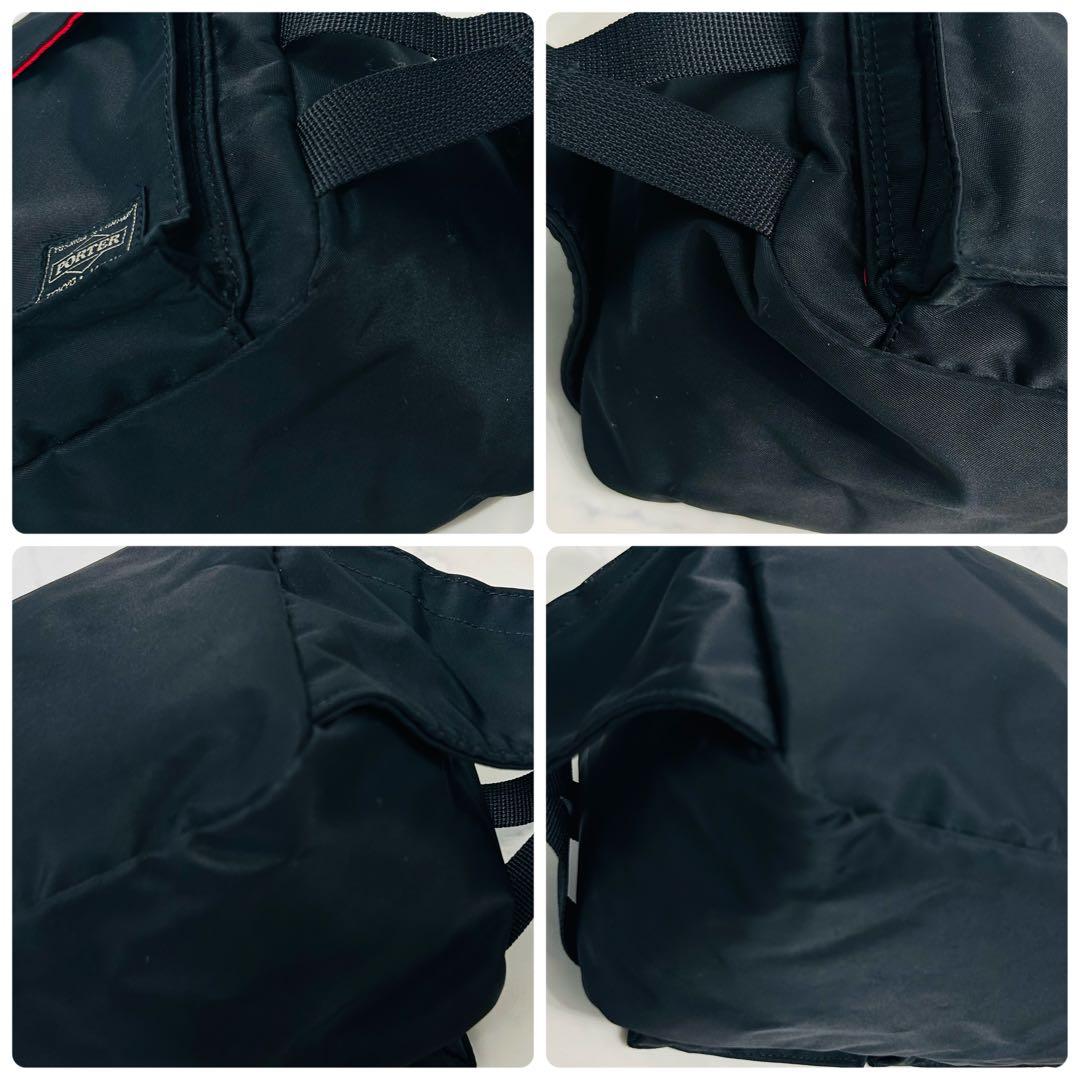 【美品】PORTER × iLS ポーター エルファイン ボディバッグ ブラック