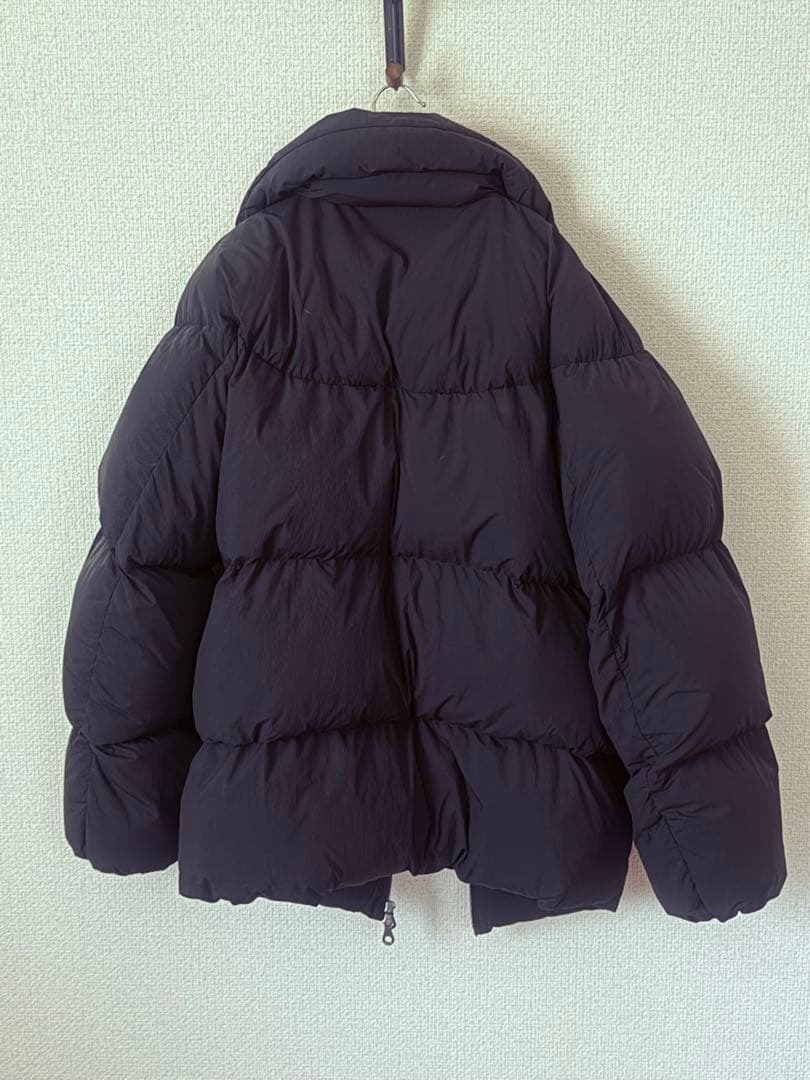 STUDIO NICHOLSON ブラックダウンジャケット SNM-672 S