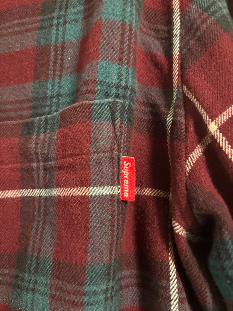 Supreme チェック柄ネルシャツ M