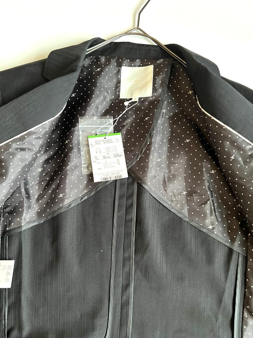 【新品】KUMIKYOKU パンツスーツ ブラックストライプ サイズ8（19号）