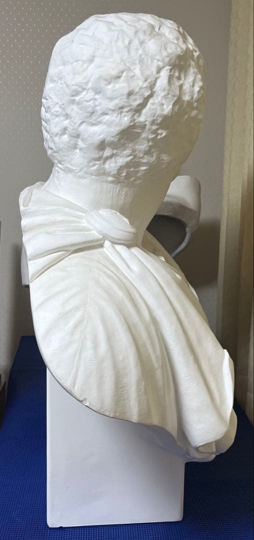 石膏像　ブルータス　胸像