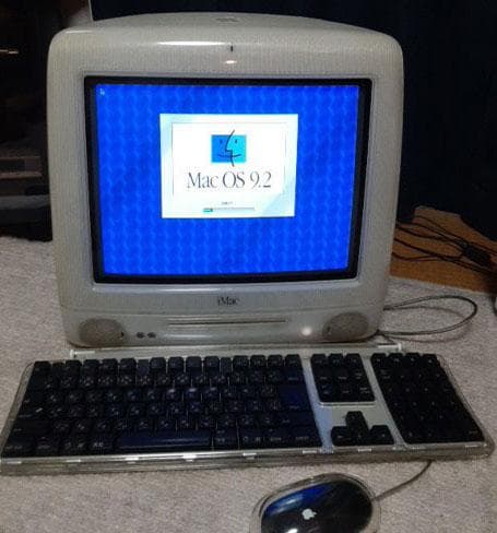 初期タイプ？ I MAC ホワイトジャンク