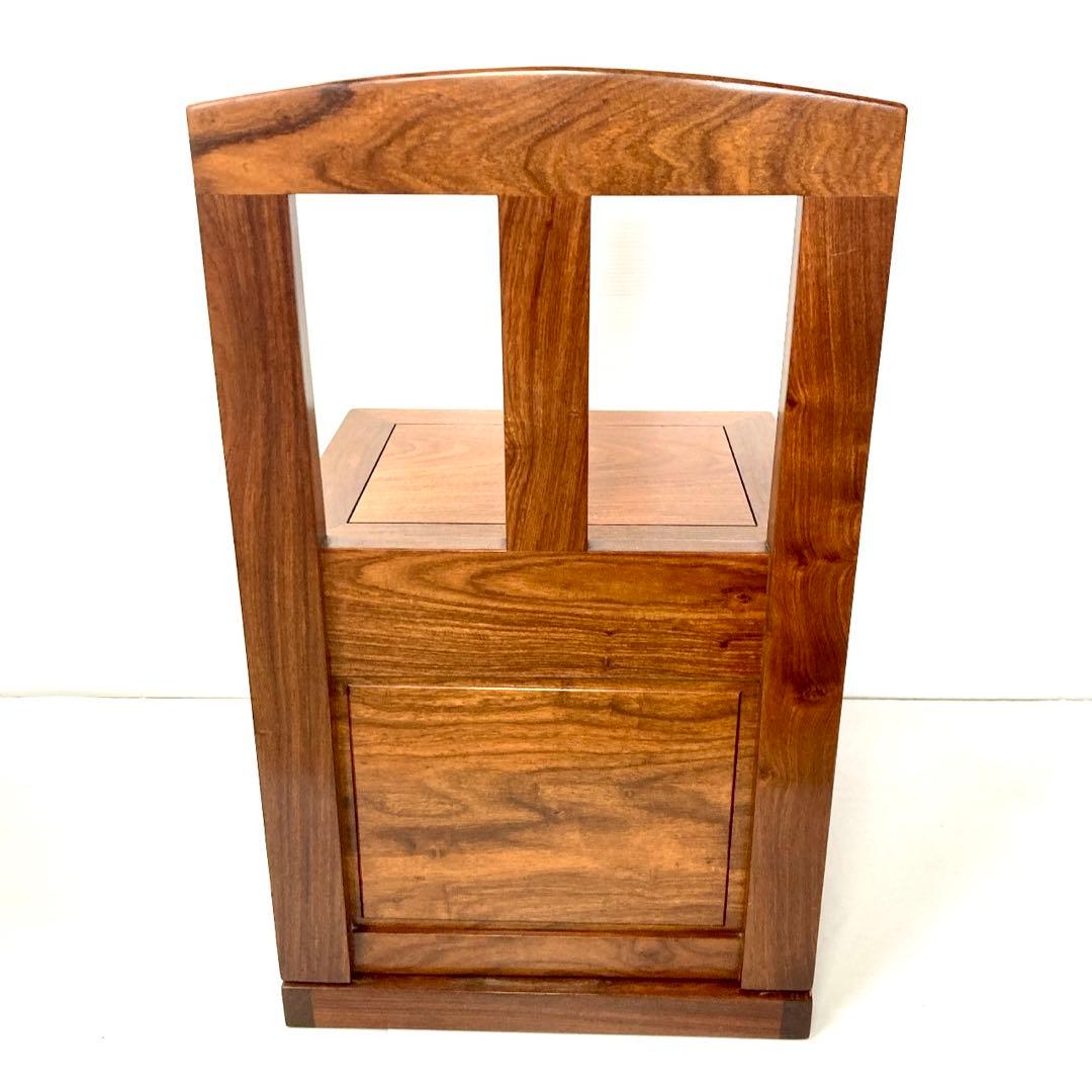 【最終値引✨】花梨 無垢材 ダイニングチェア 回転 囲炉裏チェア セット売り限定