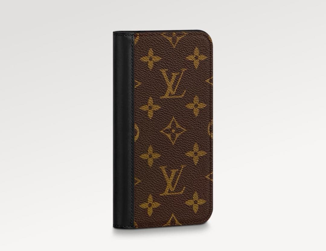 LOUISVUITTON IPH.11 FOLIO MNG NOIR 美品