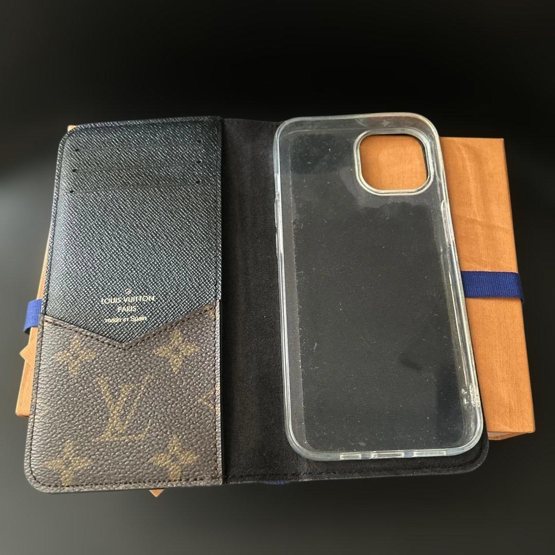 LOUISVUITTON IPH.11 FOLIO MNG NOIR 美品