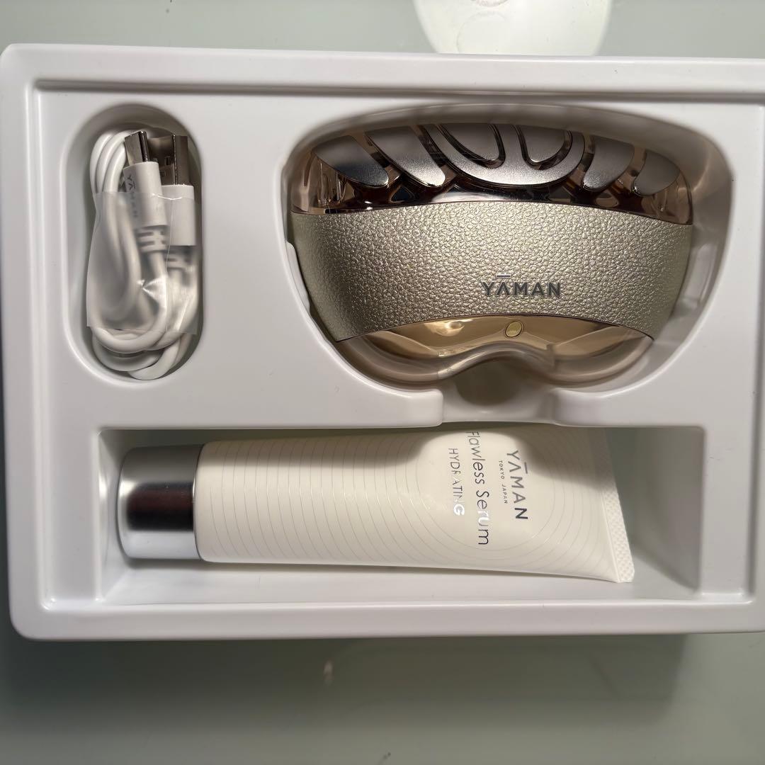 YAMAN 美顔器 シルバー 美容液付き