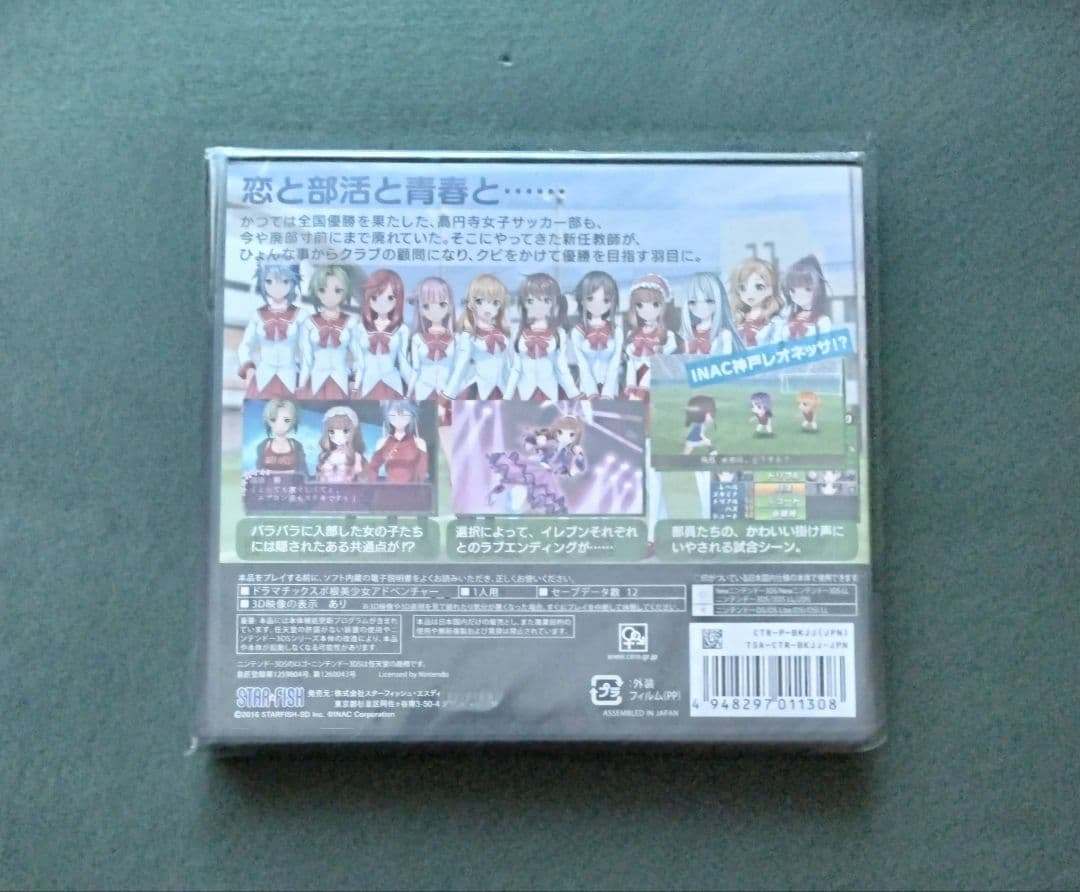 【新品】高円寺女子サッカー3 恋するイレブン いつかはヘブン ニンテンドー3DS