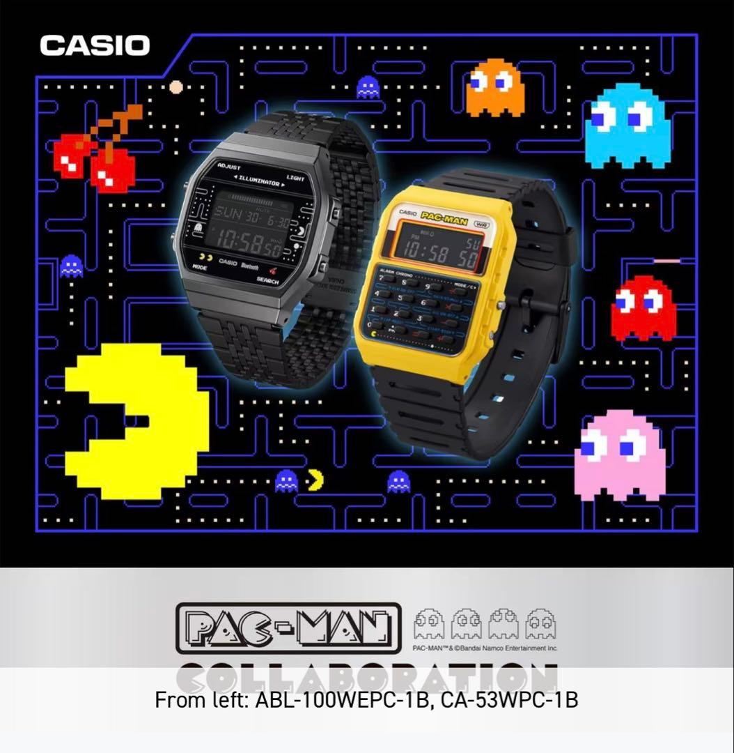 【新品】 CASIO カシオ パックマンコラボ ABL-100WEPC