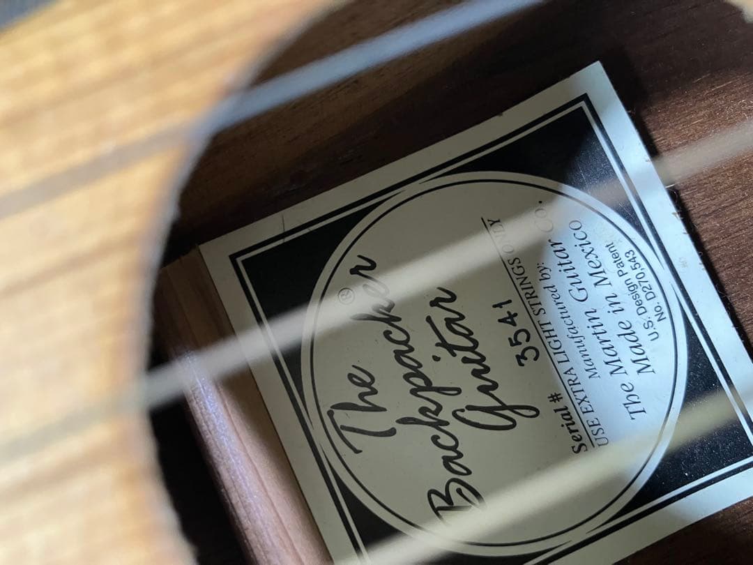 【難あり】Martin アコースティックギター トラベルギター バックパッカー