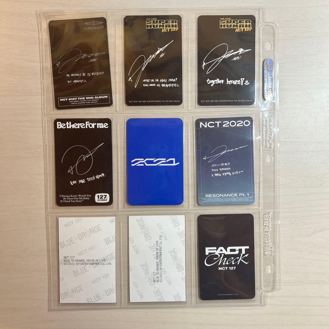 NCT127 ジョンウ トレカセット