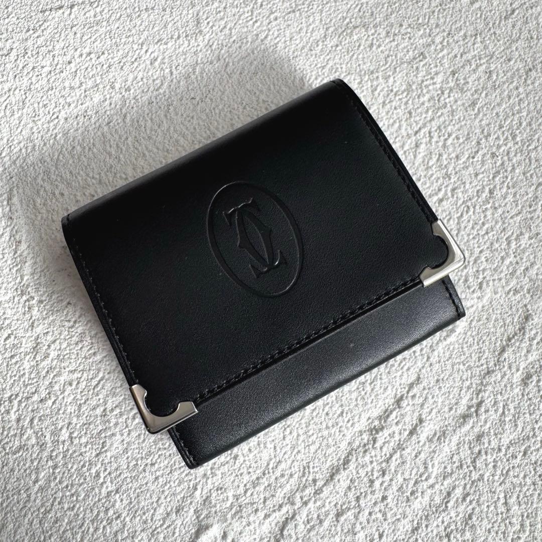 新品未使用 Cartier カルティエ ケース 小銭入れ ブラック 財布