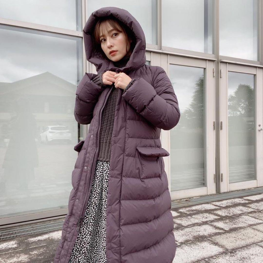 極美品 UNIQLO+J ウルトラライトフーデットダウンコート XL 完売モデル