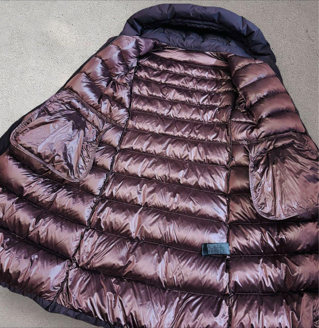 極美品 UNIQLO+J ウルトラライトフーデットダウンコート XL 完売モデル