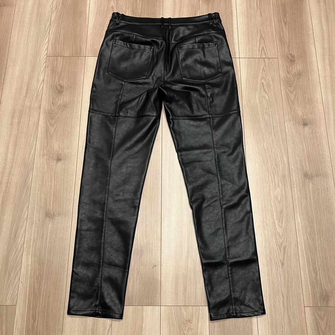 last nest レザーパンツ　nubian breath badhop