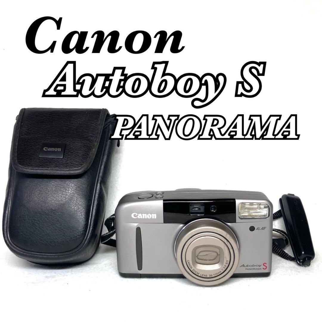 【完動品 美品】Canon Autoboy S PANORAMA リモコン付き