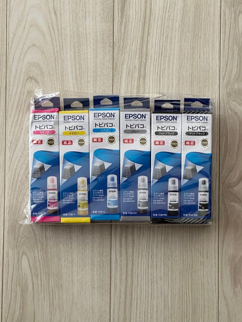 EPSON トビハコ インクボトル 6本セット