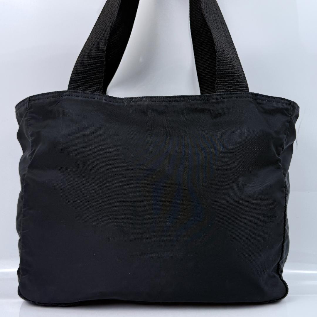 ぬしこ PRADA プラダ トートバッグ 三角ロゴ ナイロン 白タグ