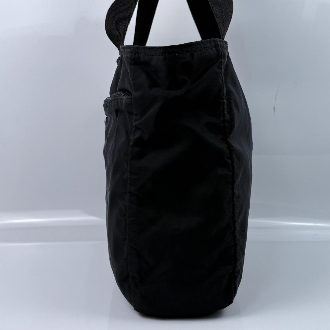 ぬしこ PRADA プラダ トートバッグ 三角ロゴ ナイロン 白タグ