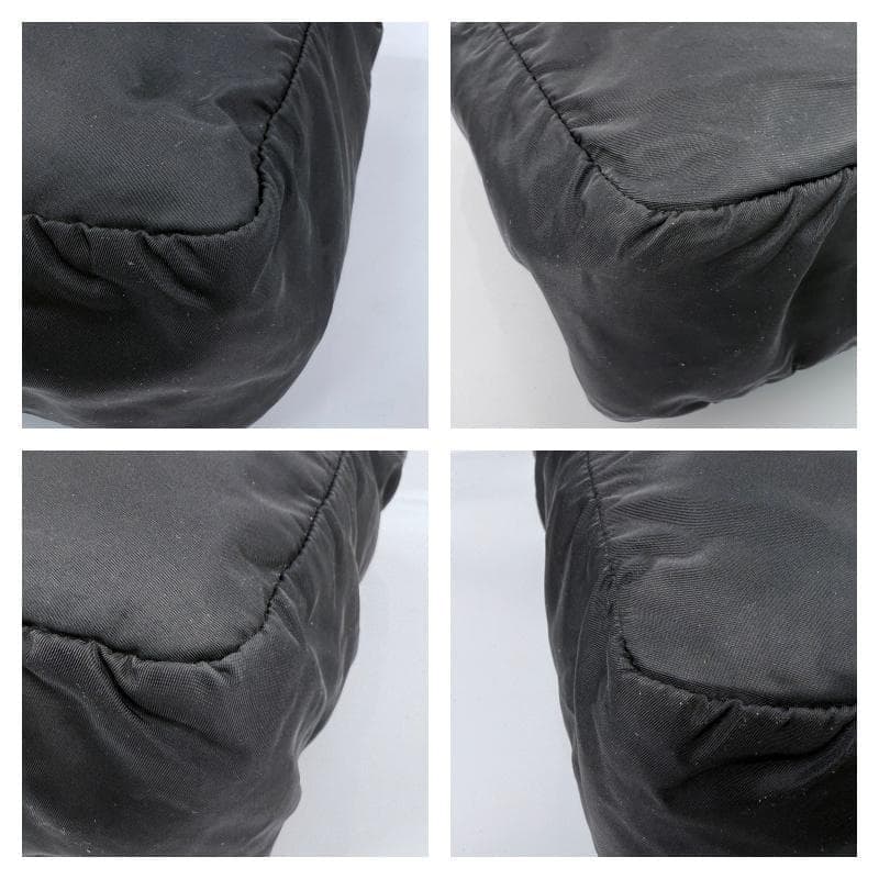 ぬしこ PRADA プラダ トートバッグ 三角ロゴ ナイロン 白タグ