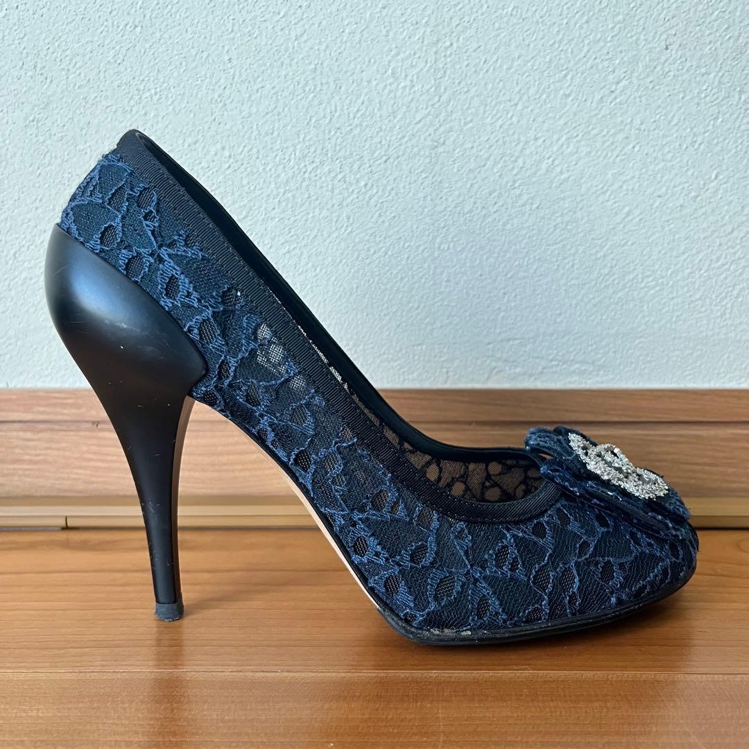 ゆ*り様 【中古】サイズ36.5*フラワービジューハイヒールパンプス*シャネル*