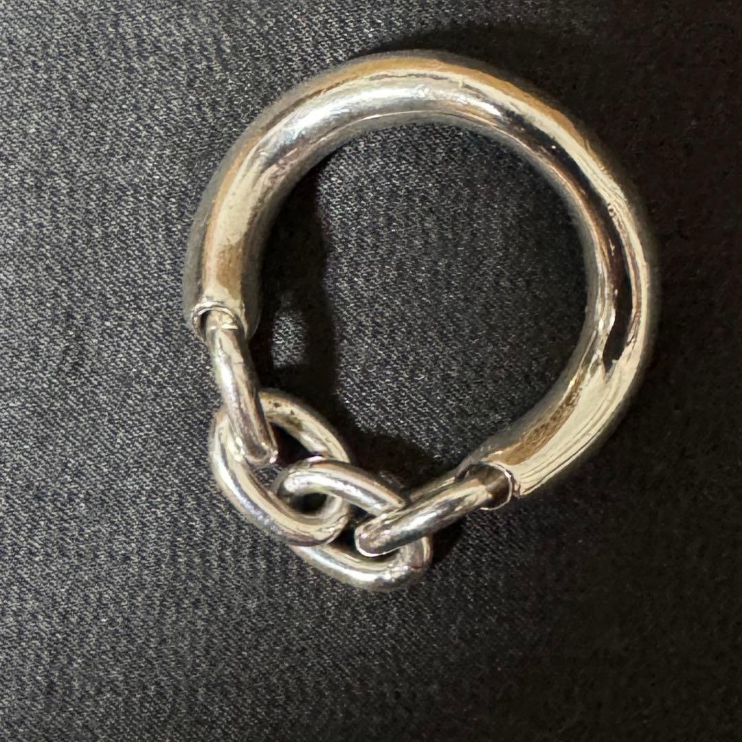 nanagu m. chain ring シルバー925 リング 18.0号
