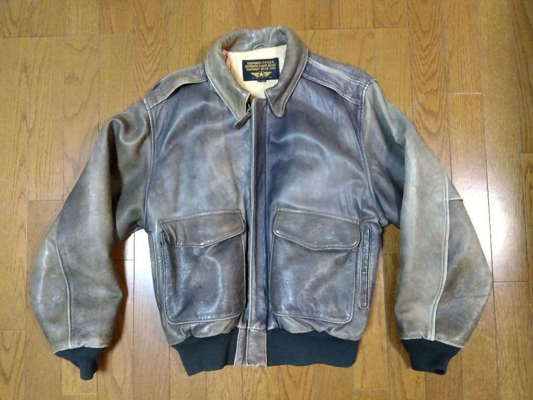 メンズ　本革レザージャケット　Ｌサイズ