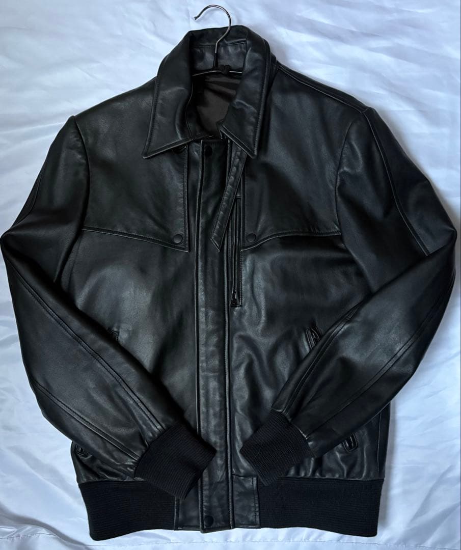 ジャケット・アウター n.hooly wood compile leather jaket