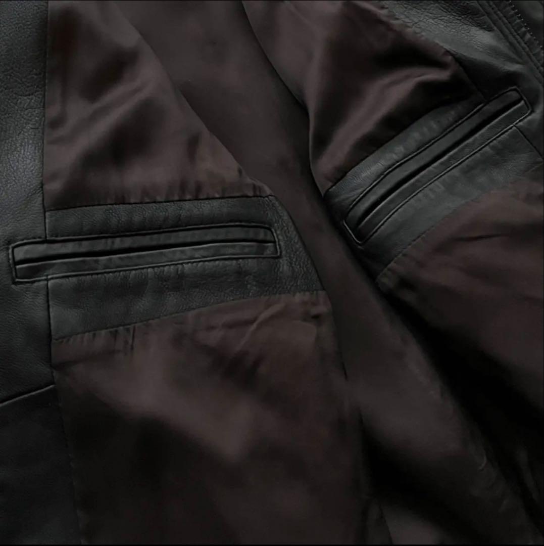 ジャケット・アウター n.hooly wood compile leather jaket