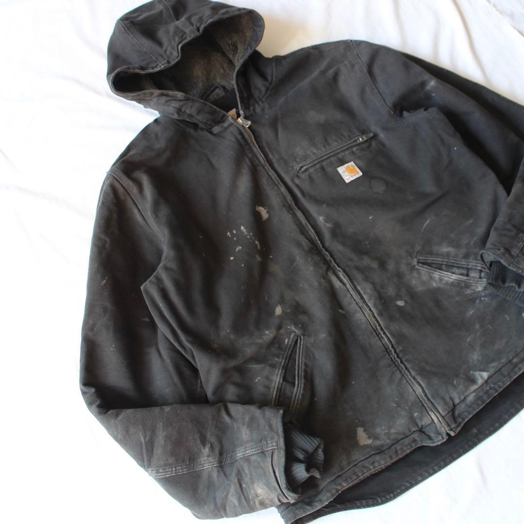 ［リアルワーク］Carhartt アクティブジャケット BLK 襤褸 シエラ L