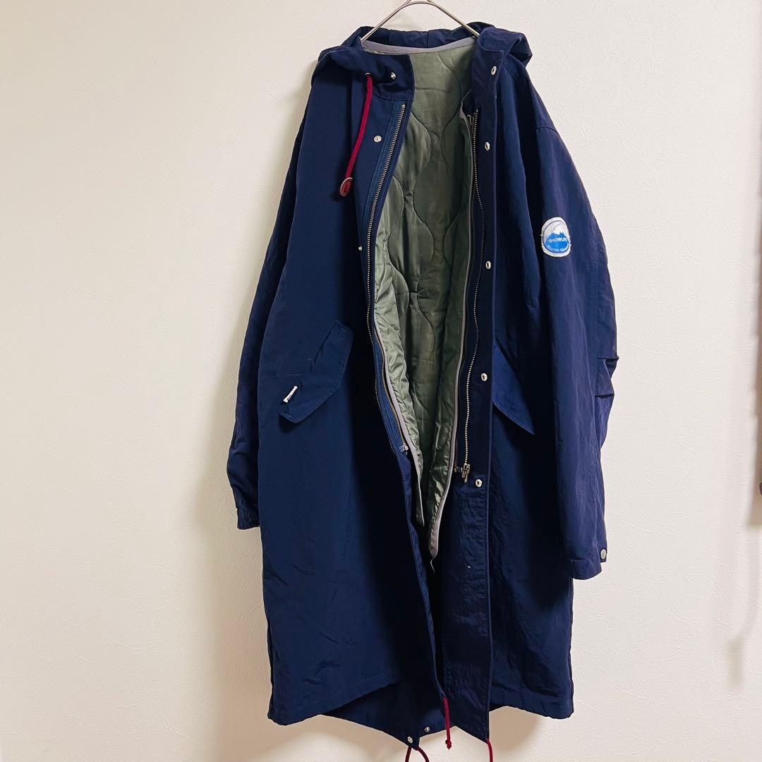 MountainEquipment ネイビー モッズコート