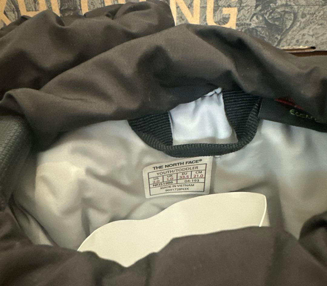 ラスト値下げノースフェイス　ヌプシ　キッズブーツ　21cm ロング　ロングブーツ