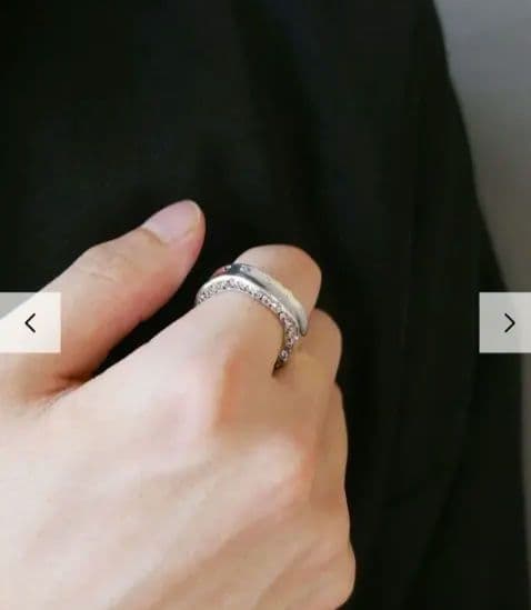 e.m. リング ジルコニア　シルバーリング