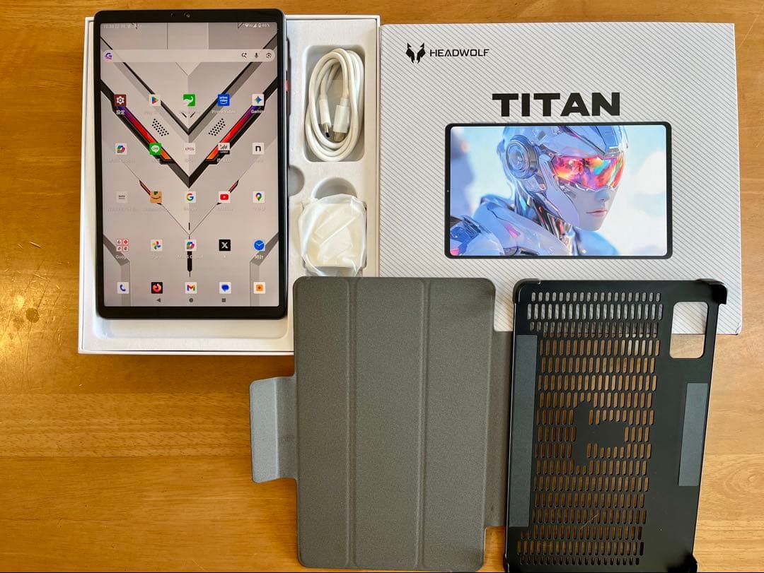 【試用のみ】Headwolf Titan 1（専用ケース＆フィルム貼付）