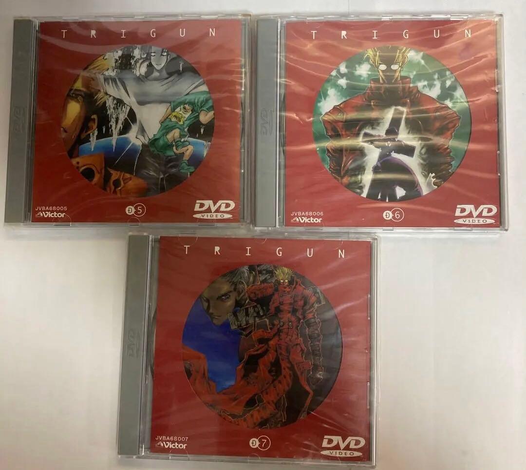 TRIGUN トライガン DVD 全7巻セット 初回生産分 BOX付