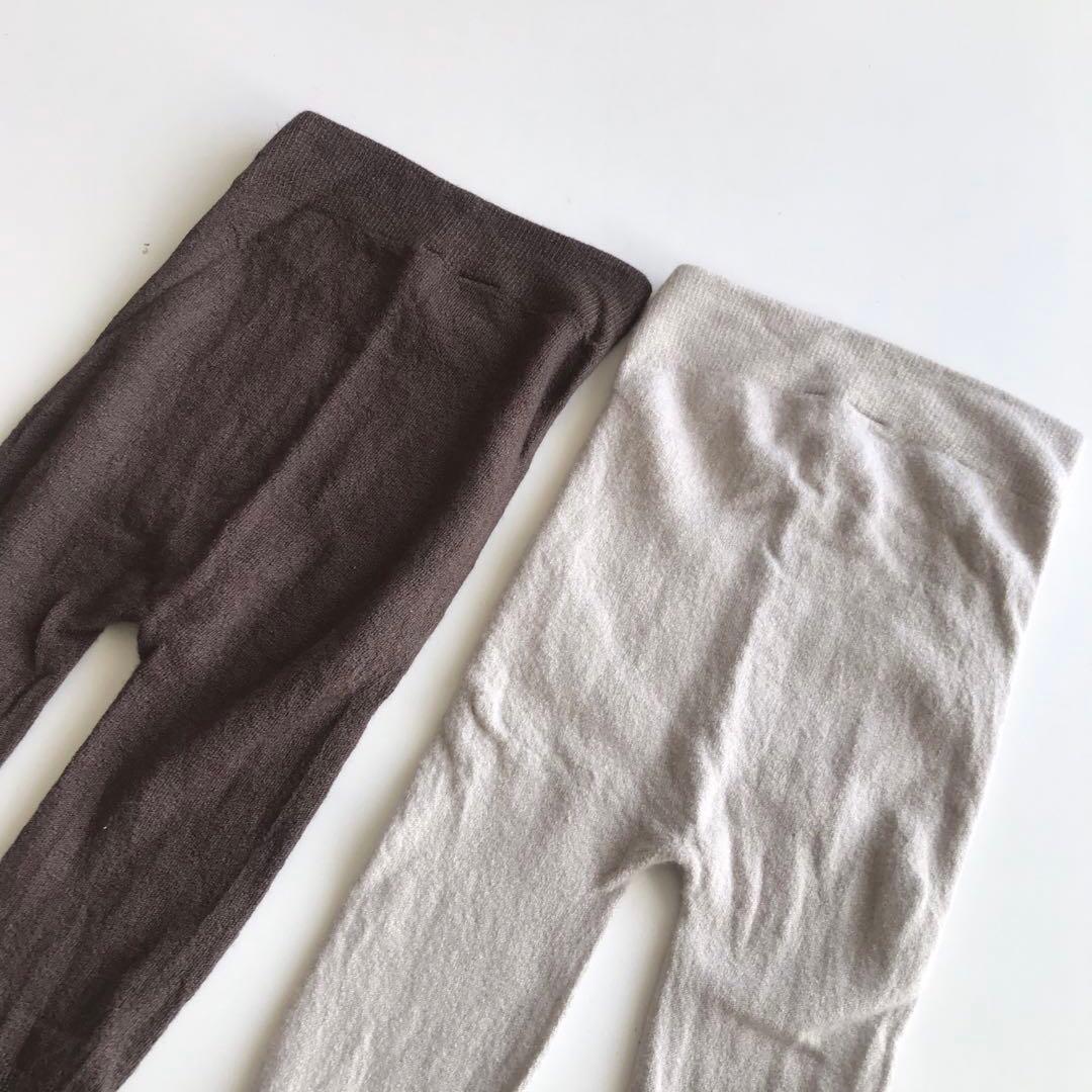 美品　ドレスハーセルフ　2点セット　ウールカシミヤ　タイツ