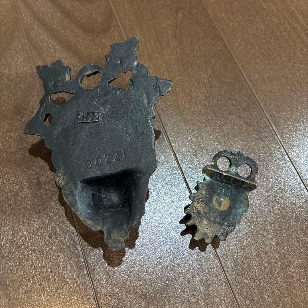 ビンテージ　悪魔　デビル　壁掛けホルダー&ペーパーウェイト