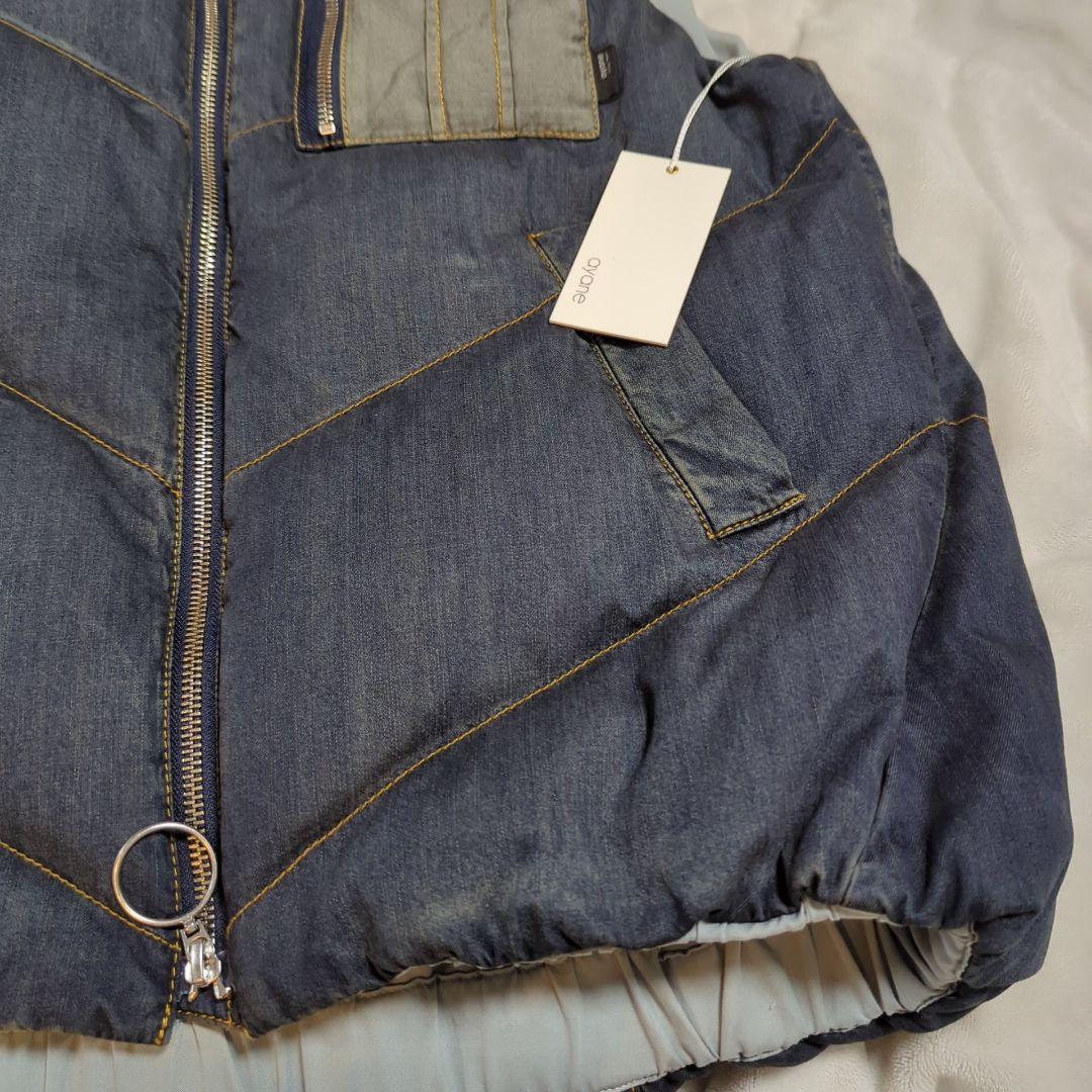 うっちー様！！2025年モデル　アヤン　ayane　ダンガリーダウンベスト　38