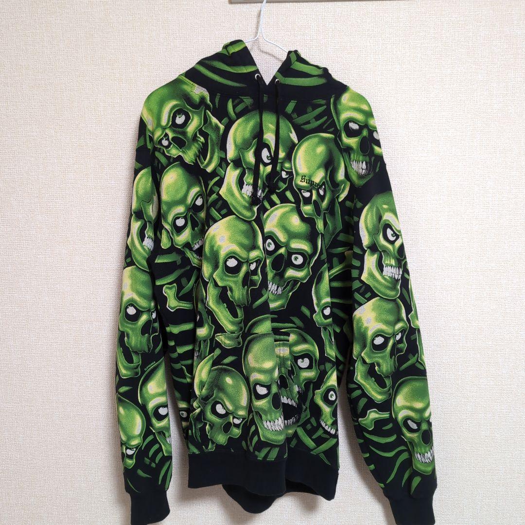トップス Supreme Skull Pile Hooded