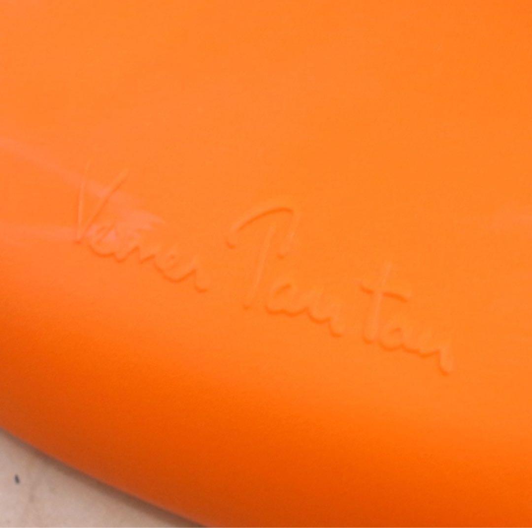 c*s様 【正規品】vitra パントンチェア オレンジ スタッキング可 美品